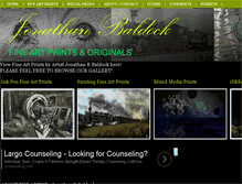 Tablet Screenshot of jonbaldock.com